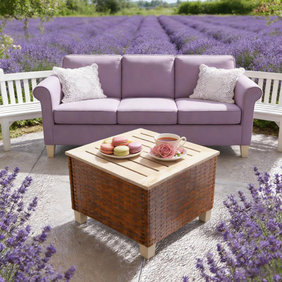 Petite table d'extérieur, table de bout, table d'appoint pour patio