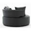 Chaise pivotante en polyester de l 26 po Ardian-1097265520