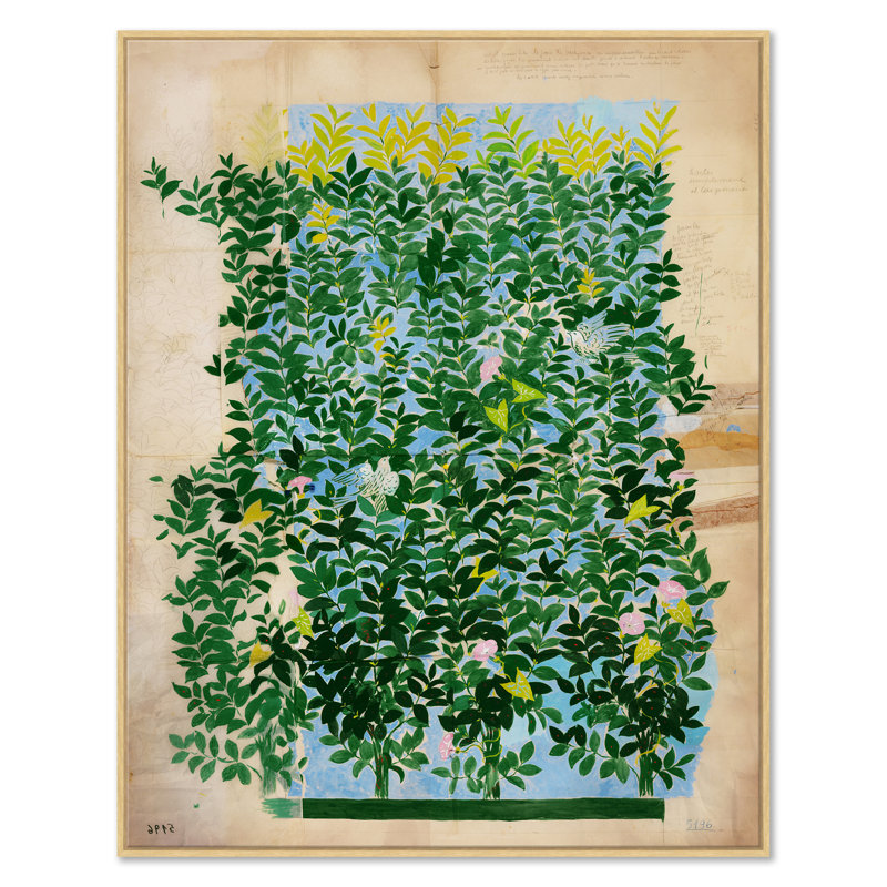 Green Leaves (Var. 3) Print by Paule Marrot Soicher Marin