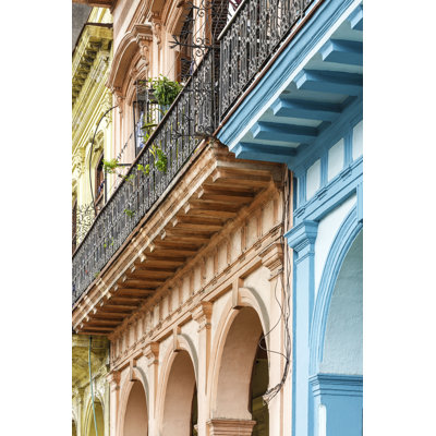 Cuban Architecture - Photographie sur toile tendue