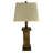 Broedy Rustic Timber Battery Powered Table Lamp-455102362