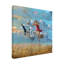 Art mural sur toile tendue - «Hope On a Rope» de Ronald West pour décoration de salon, de chambre à coucher ou de bureau - 18 x 18