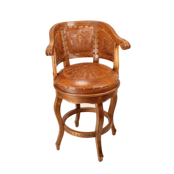 New World Trading Cardenal Swivel Bar & Counter Stool | Wayfair