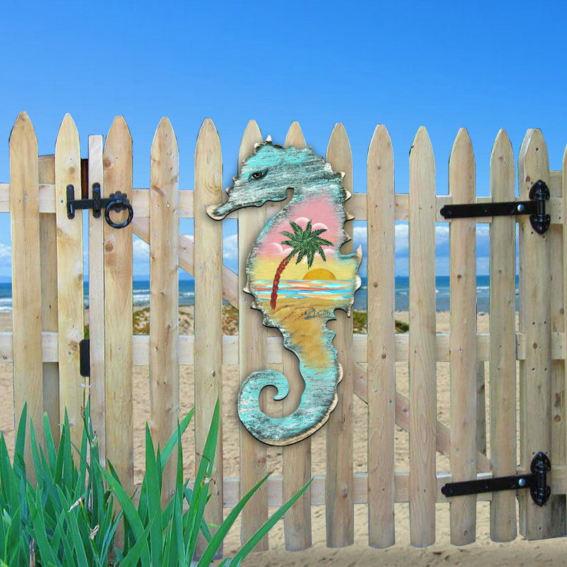 Crochet de porte décoratif Seahorse