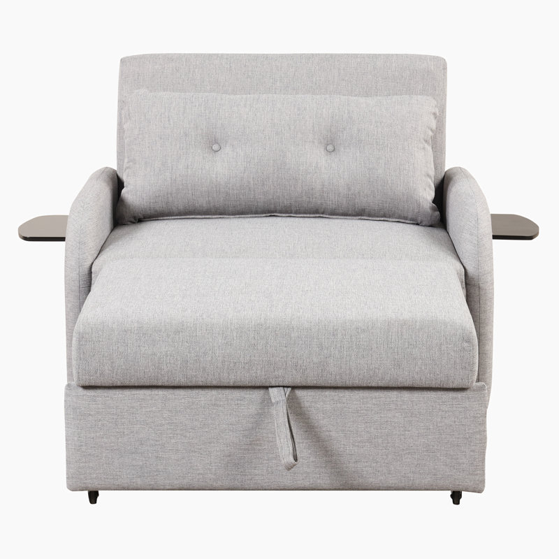 Lin Sarenac 41,5 po, 100 % lin gris clair