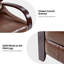 Fauteuil inclinable standard en cuir véritable Hardge-248566282