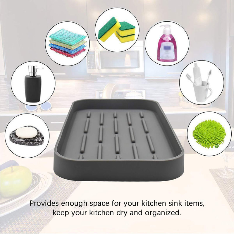 Plastic In Sink Dish Rack
