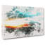 San Francisco Skyline Watercolour - Wrapped Canvas-56662144