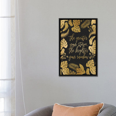« the accru your storm », reproduction d’impression sur toile