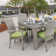 Fionnula Rectangular 8 - Person 83" Long Dining Set with Cushions