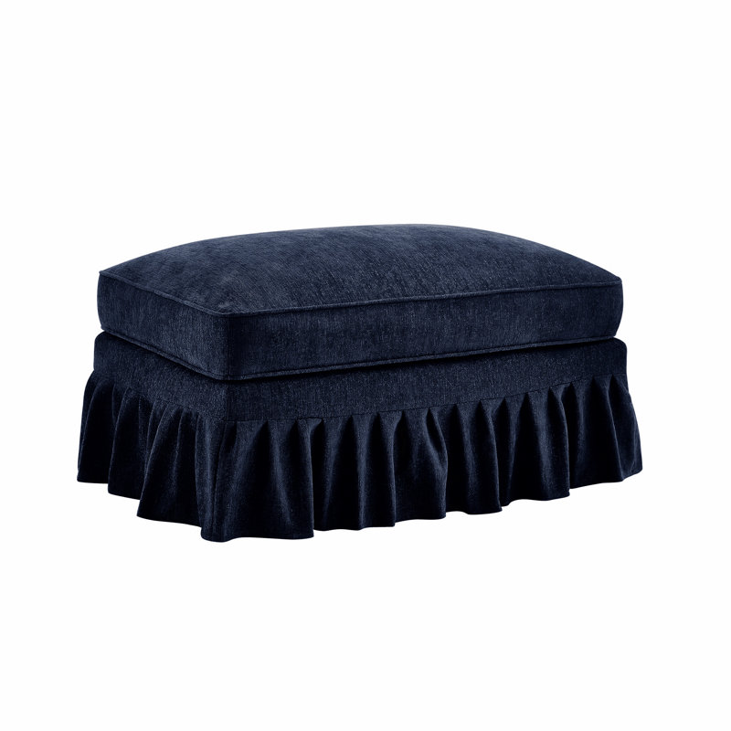 Ottoman Chenille, Blue