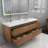 Azden 60" Wall-Mounted Single Bathroom Vanity Set-960690828