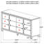 Commode 6 tiroirs Gwendolyn