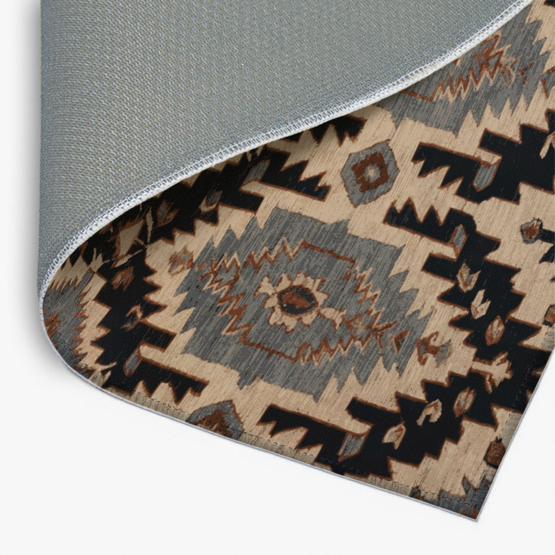 Tapis d'intérieur et d'extérieur brun Persian, Rectangulaire 2 pi x 3 pi