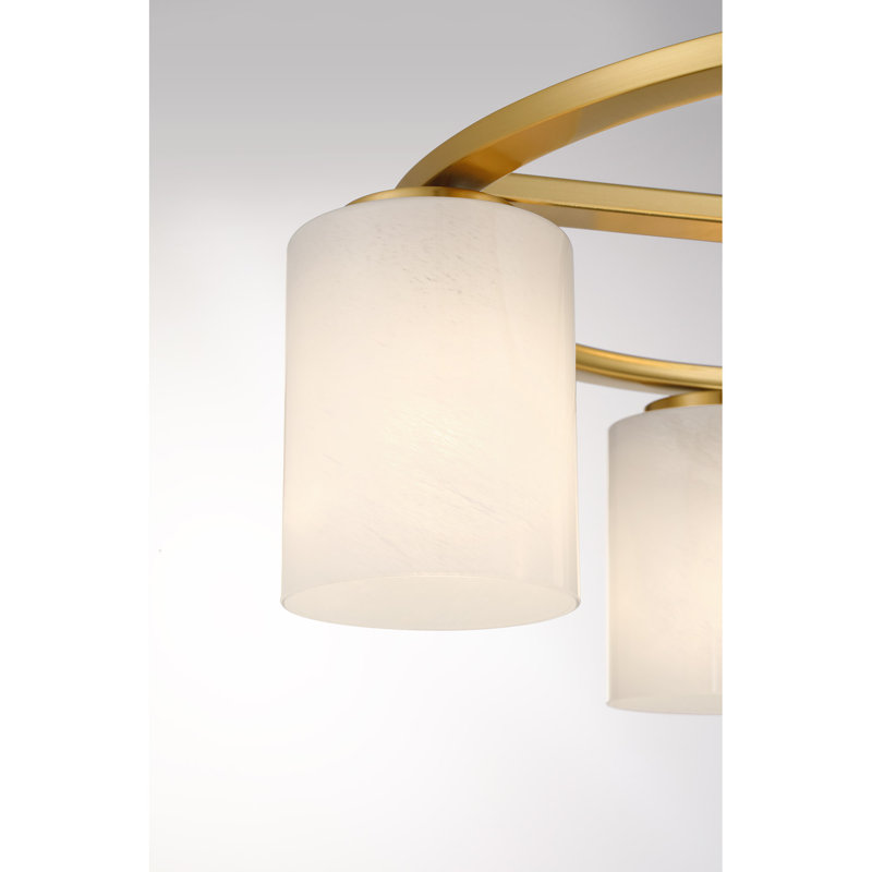Herron 4-Light Ceiling Light in Brass, Brass
