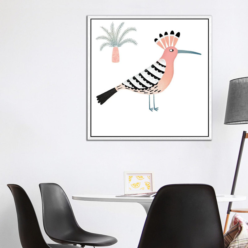 Iguana by Nic Squirrell - Wrapped Canvas Gallery-Wrapped Canvas Giclée, White Framed, 45.72 cm H x 45.72 cm W