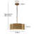 3 Light Unique/Statement Chandelier