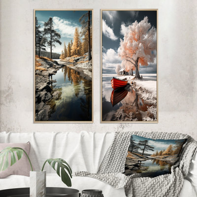 " Sweden River Serenity " 2 - Pieces