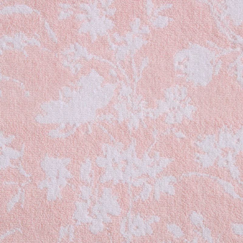 Ensemble de serviettes en coton 3 pièces Laura Ashley, Rose
