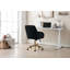 Chaise de bureau moderne à dossier large