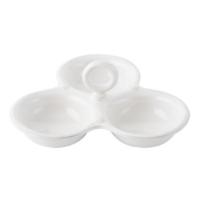 Berry & Thread Triple Bowl Server