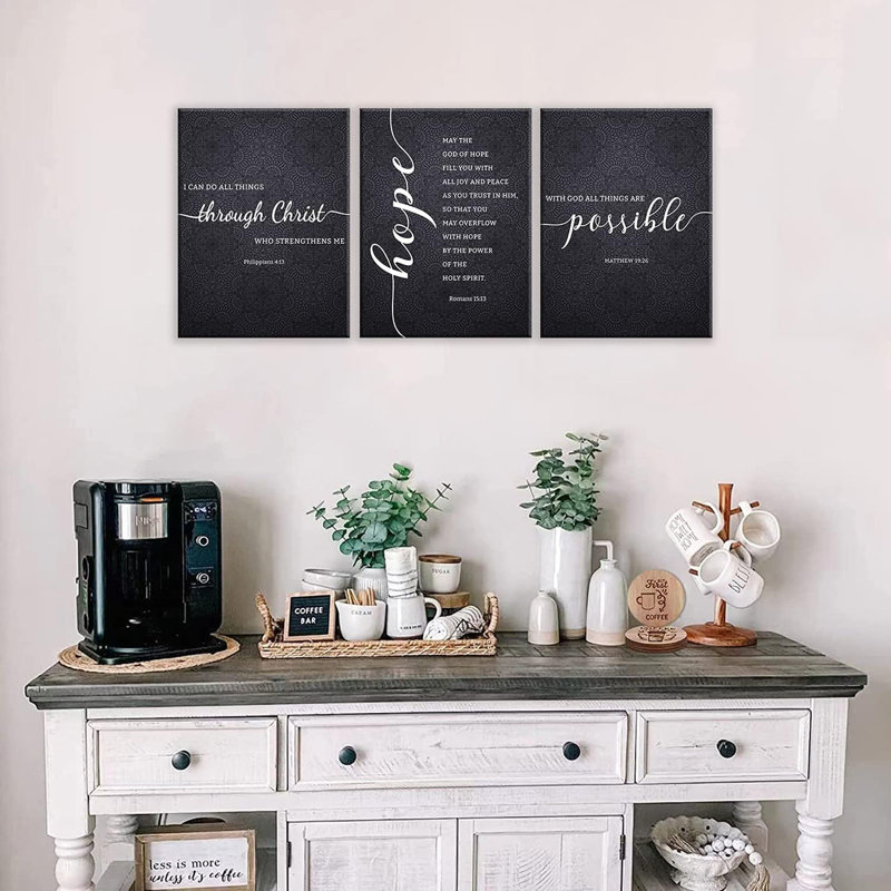 3 Piece Wrapped Canvas Print