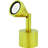 Popel Metal Torchiere Lamp