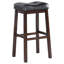 Tabouret de bar rembourré (ensemble de 2)