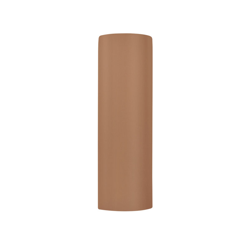 Ambiance Ceramic Wall Light, Adobe, 17" H x 5.25" W x 4" D, No