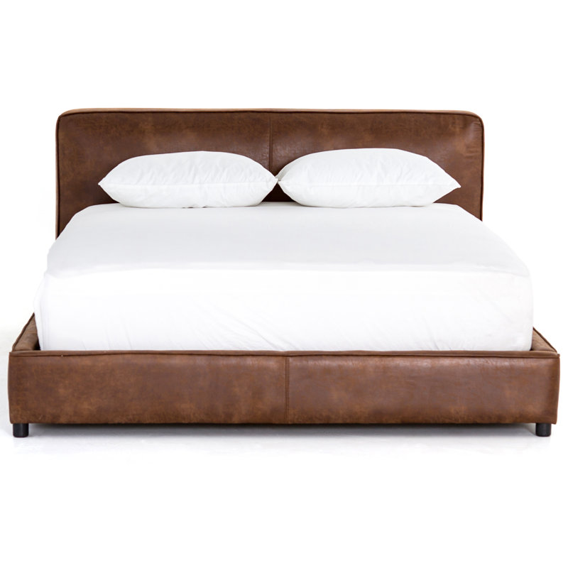 Aidan Upholstered Bed, King, Plushtone Linen