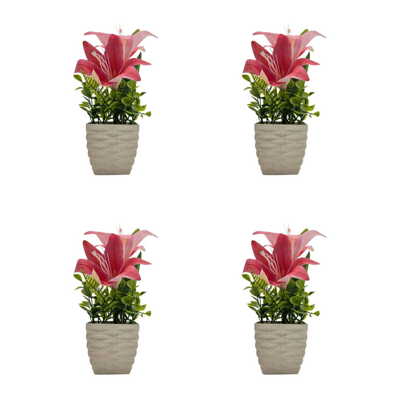 Nevaeha Table Vase, Pink, 27cm H x 19cm W x 20cm D
