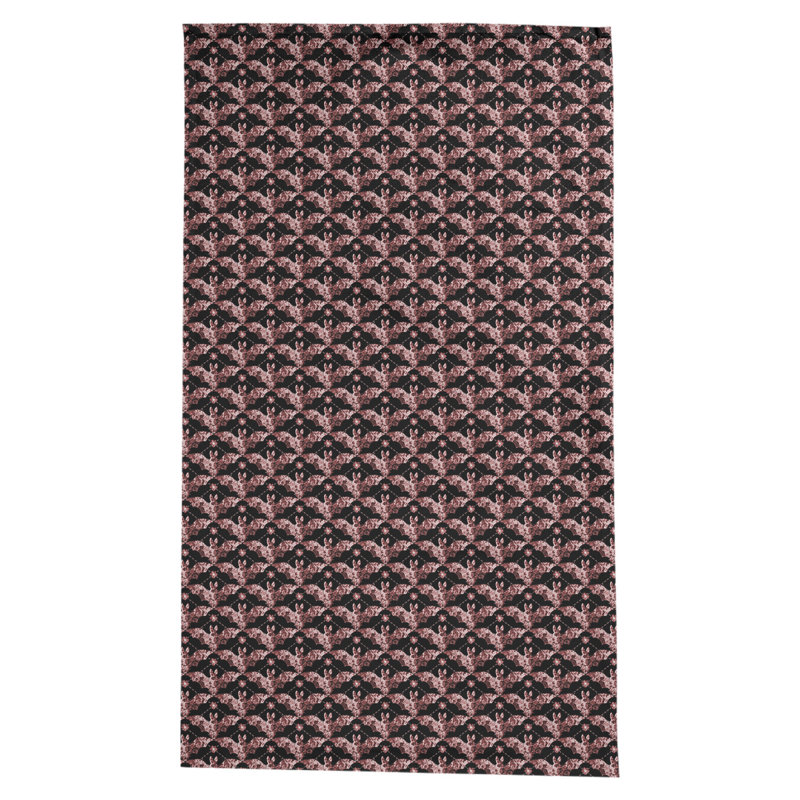 Leffel Bats Pattern Tablecloth, Red
