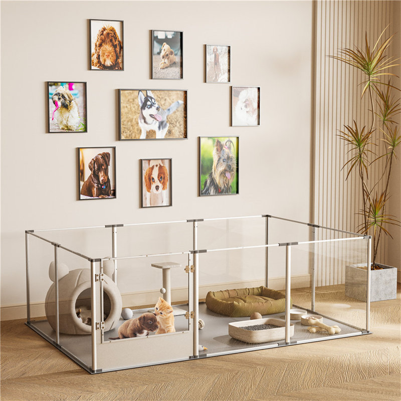 Playpen Pet Pen, 61 cm H x 180 cm W x 120 cm D