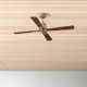 Harford 4 - Blade Standard Ceiling Fan with Remote Control
