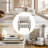 Arching Upholstered Armchair-1625562472