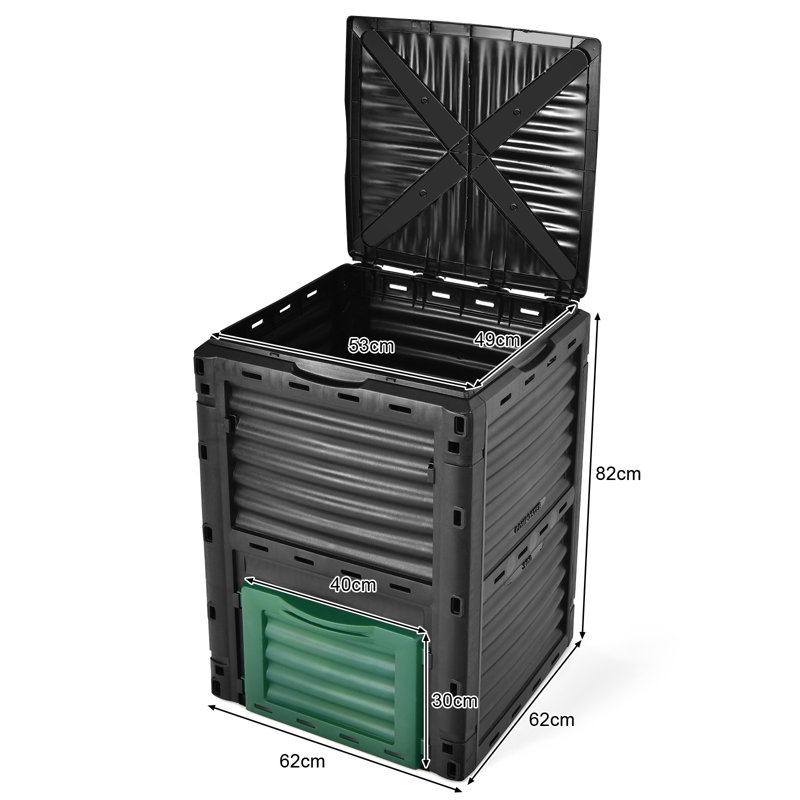 Angeleta Plastic Stationary Composter