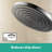 hansgrohe Pulsify S Showerhead 260 1-Jet-86511763-128762800
