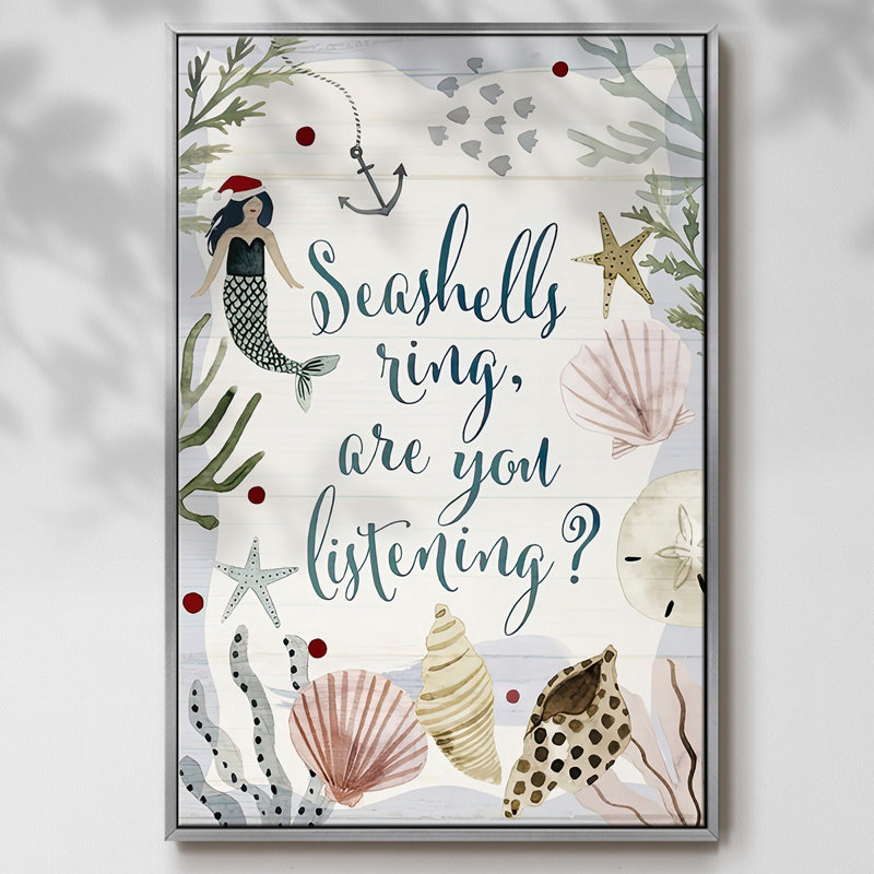 Collection de Noël ensoleillée B, H 25 po x l 17 po x P 1,5 po, Encadrement argenté