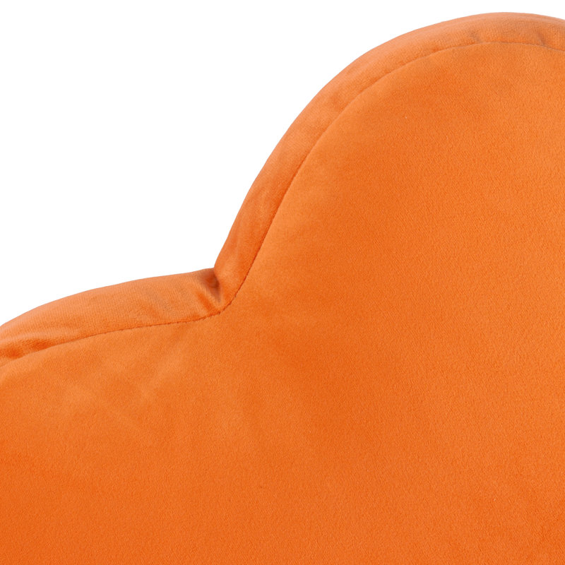 Orange Novelty Throw Cushion, Orange