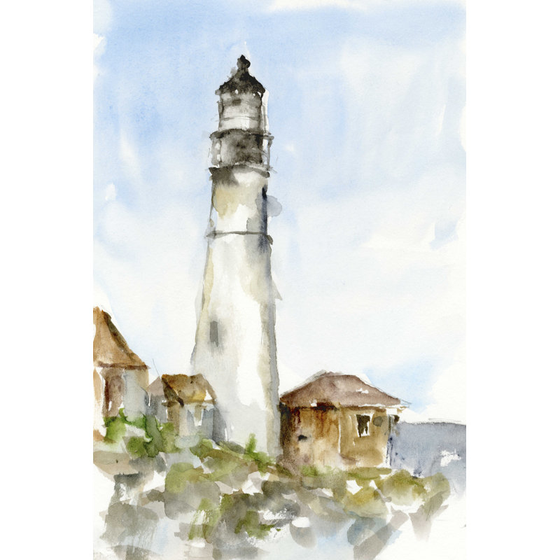 Étude de phare Plein Air I, H 48 po x l 32 po