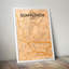 Guangzhou City Map 1 Piece Wall Art-890631458