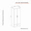 Haerle 2 Door Manufactured Wood Wardrobe
