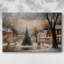 Hearth of Amber Whisper - Toile tendue avec châssis de qualité supérieure-2043422125