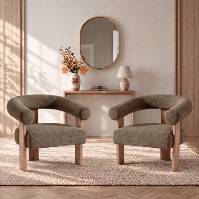 Upholstered Chenille Deep seating