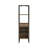 Narik Weathered Oak Finish Wine Rack