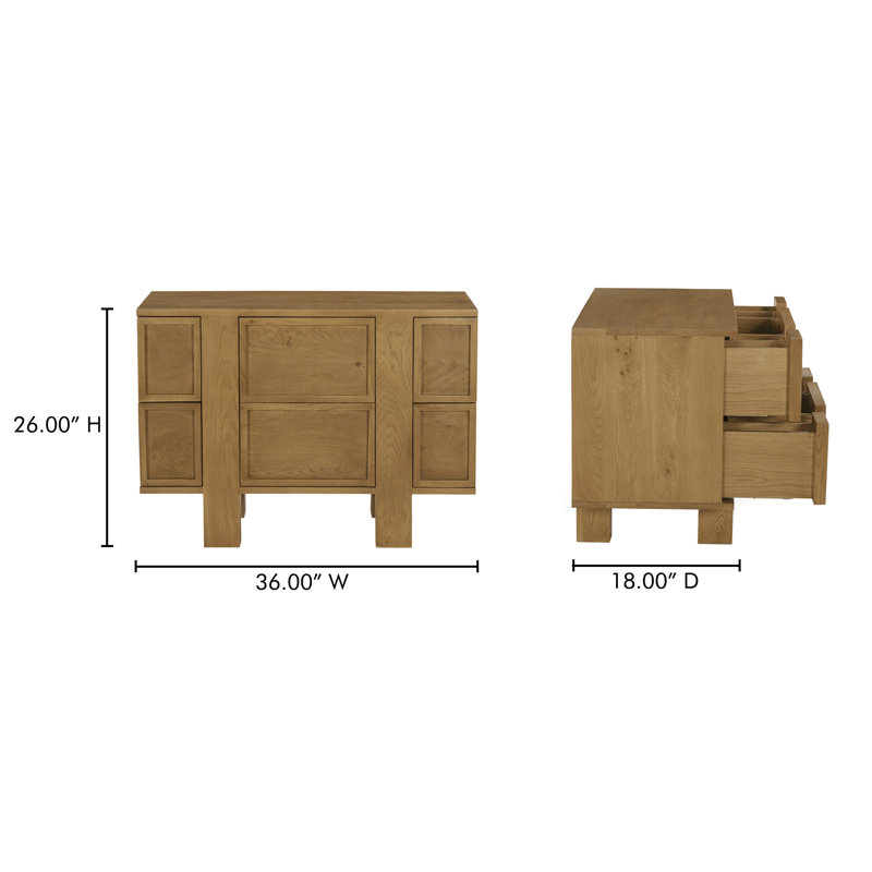 Henley 6 - Drawer Nightstand