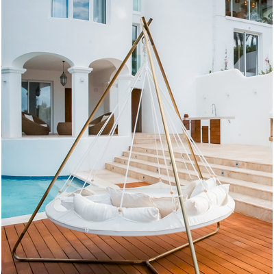 Balancelle d'extérieur en acier inoxydable TiiPii Bed