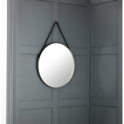 Deonte Metal Flat Wall Mirror
