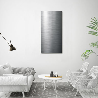 Metal Background - Wrapped Canvas Print