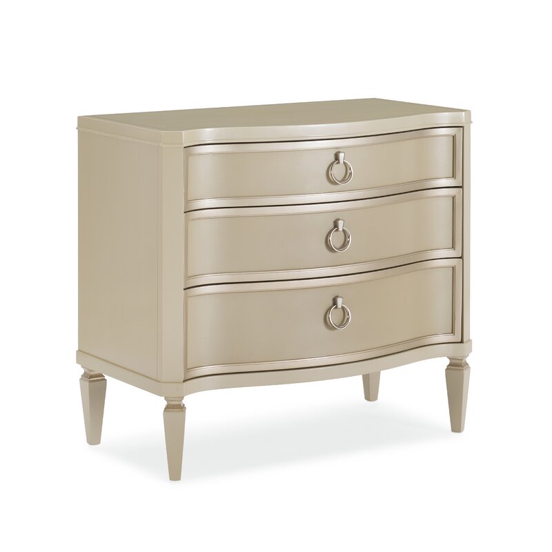 Caracole Classics Next To Me 3 - Drawer Nightstand & Reviews | Perigold